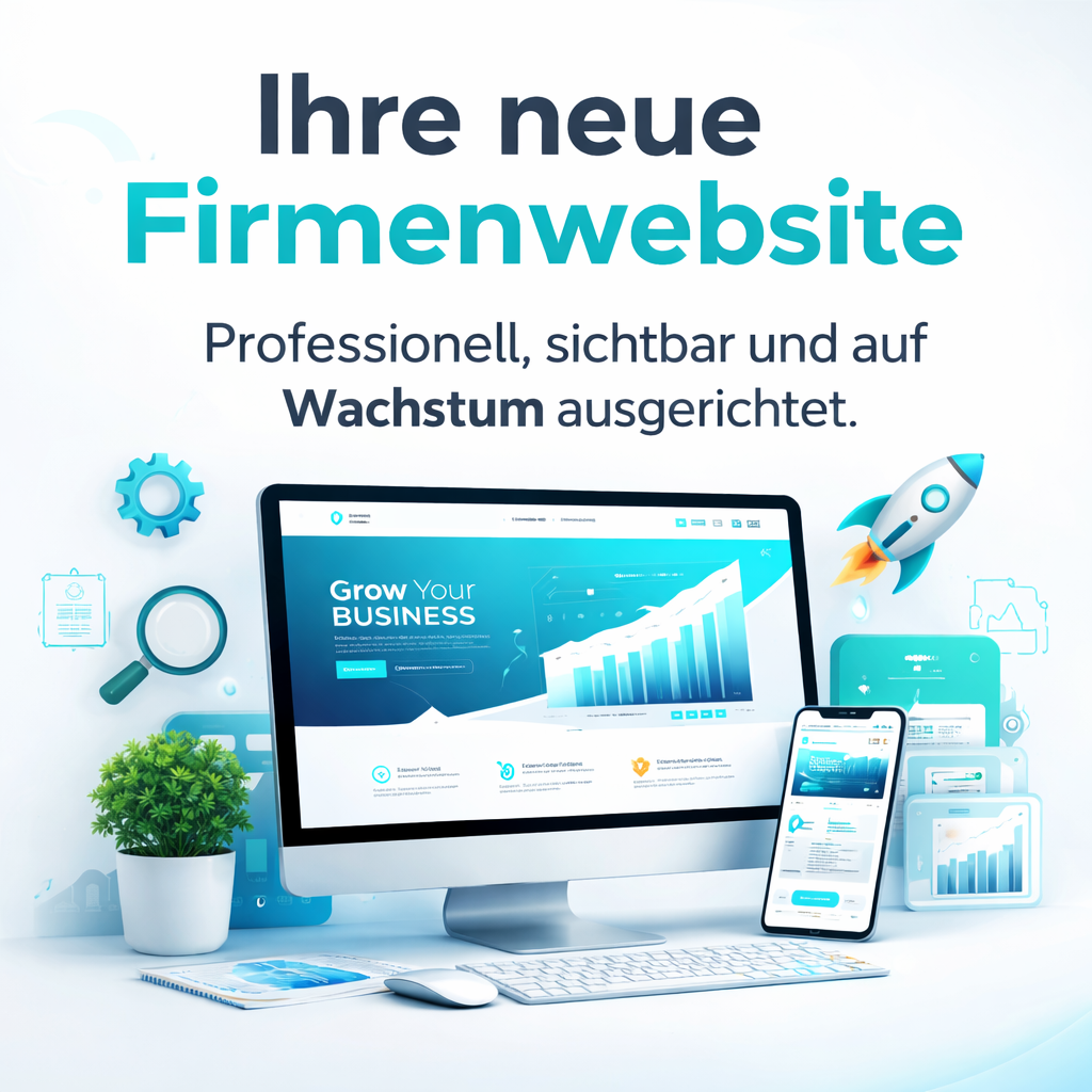 Neue Firmenwebsite erstellen